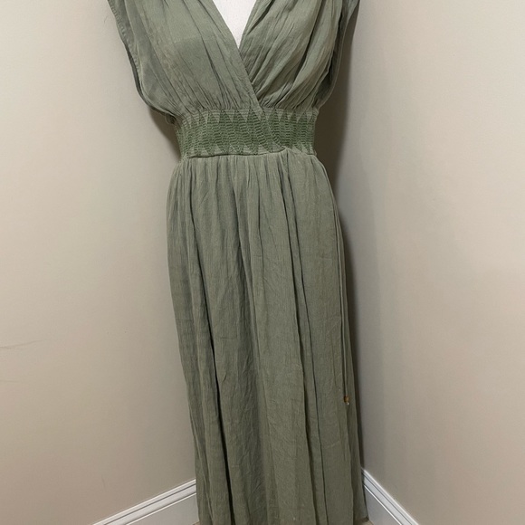 NEW Free People Devon Maxi Dress Seagrass M
-new with out tag - Picture 4 of 10
